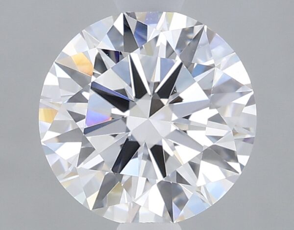 1.21 carat, E colour, VVS2 clarity, Round shape, Lab Grown Diamond.