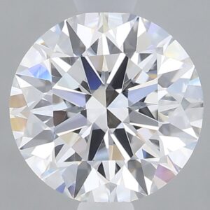 1.23 carat, E colour, VVS2 clarity, Round shape, Lab Grown Diamond.