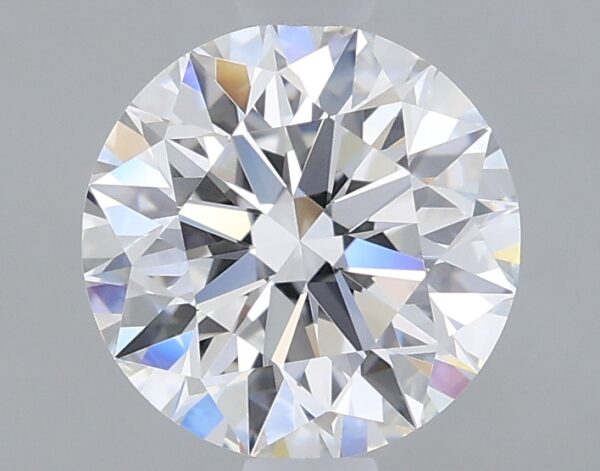 1.23 carat, E colour, VVS2 clarity, Round shape, Lab Grown Diamond.
