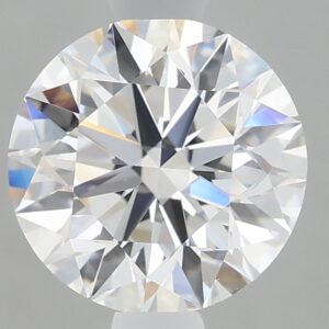 1.25 carat, E colour, VVS1 clarity, Round shape, Lab Grown Diamond.