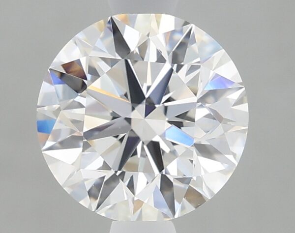1.25 carat, E colour, VVS1 clarity, Round shape, Lab Grown Diamond.