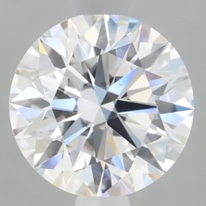 1.21 carat, D colour, VS1 clarity, Round shape, Lab Grown Diamond.