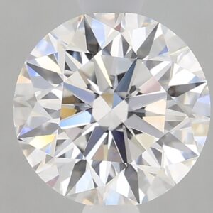 1.22 carat, E colour, VVS2 clarity, Round shape, Lab Grown Diamond.
