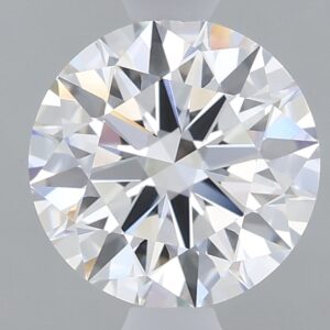 1.23 carat, E colour, VVS2 clarity, Round shape, Lab Grown Diamond.