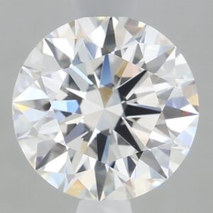 1.29 carat, F colour, VVS2 clarity, Round shape, Lab Grown Diamond.