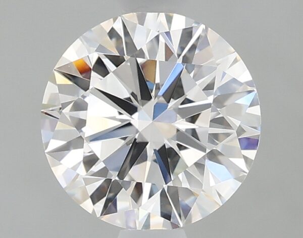 1.24 carat, E colour, VS1 clarity, Round shape, Lab Grown Diamond.