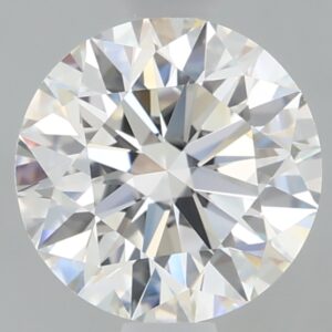 1.25 carat, F colour, VVS2 clarity, Round shape, Lab Grown Diamond.