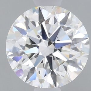 1.04 carat, F colour, VVS2 clarity, Round shape, Lab Grown Diamond.