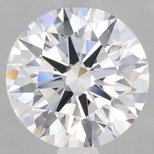 1.23 carat, E colour, VVS2 clarity, Round shape, Lab Grown Diamond.