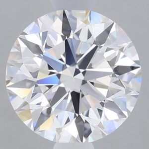 1.23 carat, E colour, VS1 clarity, Round shape, Lab Grown Diamond.