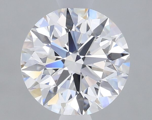 1.23 carat, E colour, VS1 clarity, Round shape, Lab Grown Diamond.