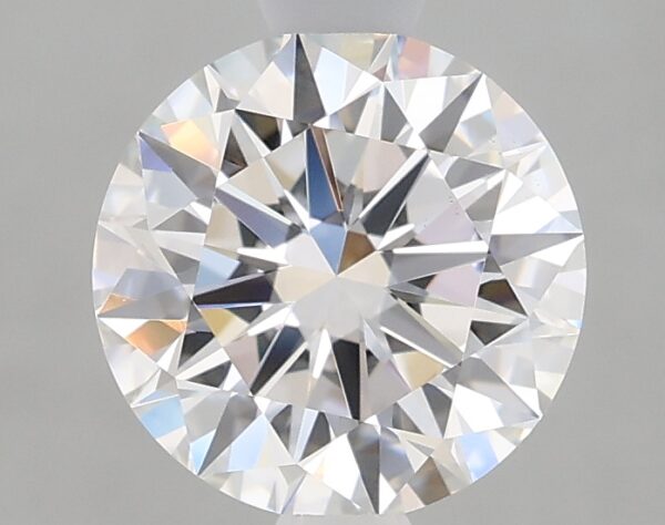 1.23 carat, E colour, VS1 clarity, Round shape, Lab Grown Diamond.