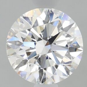 1.2 carat, D colour, VS1 clarity, Round shape, Lab Grown Diamond.
