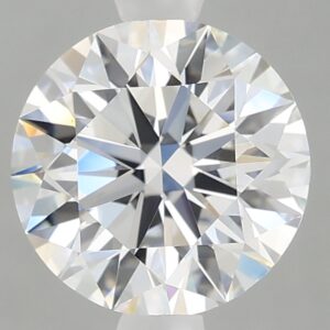 1.29 carat, E colour, VS1 clarity, Round shape, Lab Grown Diamond.