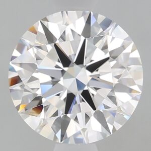 1.22 carat, E colour, VVS2 clarity, Round shape, Lab Grown Diamond.