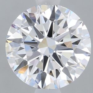 1.19 carat, D colour, VVS2 clarity, Round shape, Lab Grown Diamond.