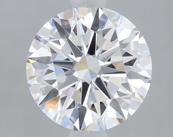 1.19 carat, D colour, VVS2 clarity, Round shape, Lab Grown Diamond.