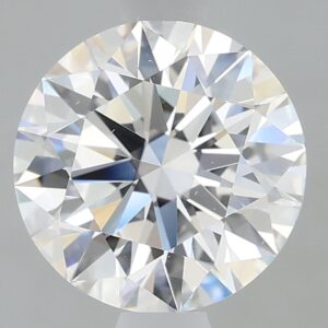 1.3 carat, D colour, VS1 clarity, Round shape, Lab Grown Diamond.