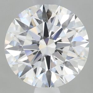 1.12 carat, E colour, VVS2 clarity, Round shape, Lab Grown Diamond.