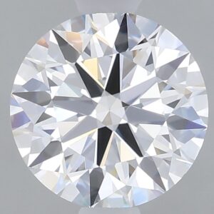 1.11 carat, E colour, IF clarity, Round shape, Lab Grown Diamond.