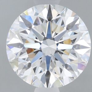 1.24 carat, E colour, VVS1 clarity, Round shape, Lab Grown Diamond.