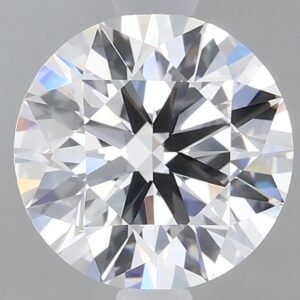 1.23 carat, E colour, VVS2 clarity, Round shape, Lab Grown Diamond.
