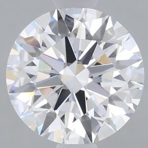 1.21 carat, E colour, IF clarity, Round shape, Lab Grown Diamond.