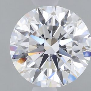 1.28 carat, E colour, VVS2 clarity, Round shape, Lab Grown Diamond.
