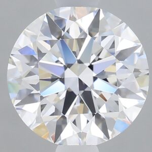 1.23 carat, E colour, VVS2 clarity, Round shape, Lab Grown Diamond.