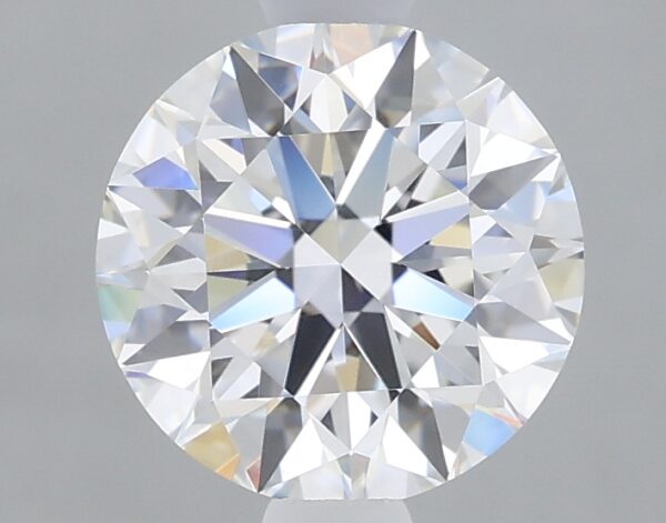 1.23 carat, E colour, VVS2 clarity, Round shape, Lab Grown Diamond.