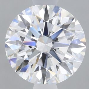 1.23 carat, E colour, VS1 clarity, Round shape, Lab Grown Diamond.