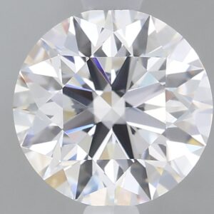 1.26 carat, E colour, VVS2 clarity, Round shape, Lab Grown Diamond.