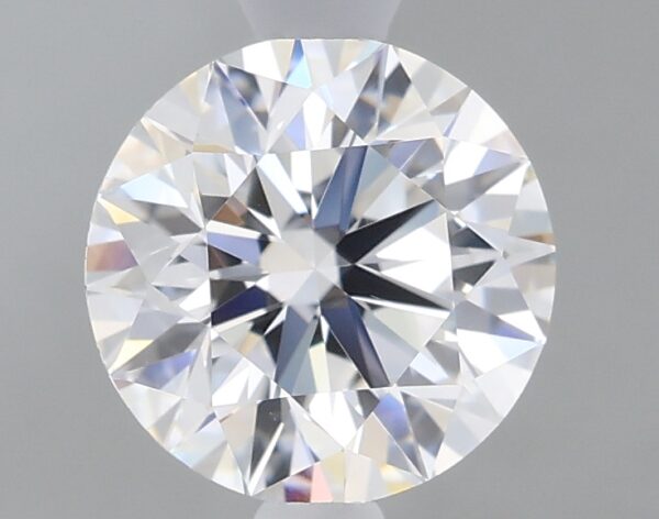 1.25 carat, D colour, VS1 clarity, Round shape, Lab Grown Diamond.
