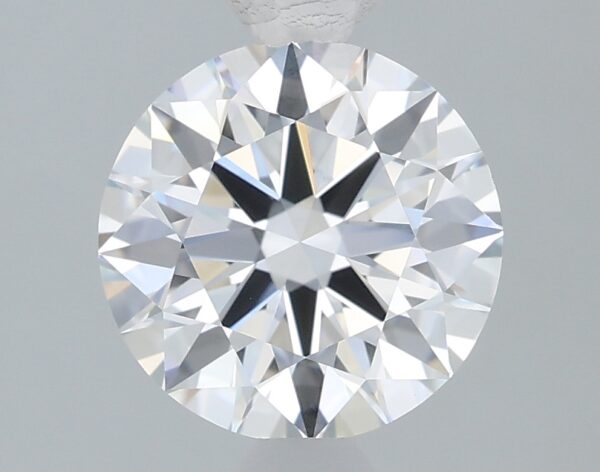 1.29 carat, F colour, VVS2 clarity, Round shape, Lab Grown Diamond.