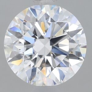 1.05 carat, D colour, VS2 clarity, Round shape, Lab Grown Diamond.