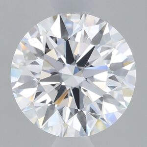 1.29 carat, E colour, VS1 clarity, Round shape, Lab Grown Diamond.