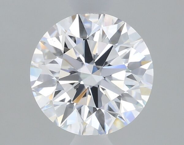 1.29 carat, E colour, VS1 clarity, Round shape, Lab Grown Diamond.