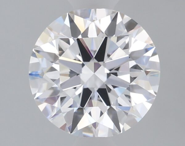 1.22 carat, D colour, VS1 clarity, Round shape, Lab Grown Diamond.