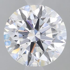 1.22 carat, D colour, VS1 clarity, Round shape, Lab Grown Diamond.