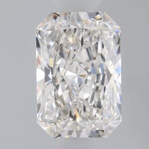 1.18 carat, G colour, VVS2 clarity, Radiant shape, Lab Grown Diamond.