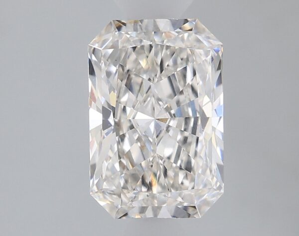 1.18 carat, G colour, VVS2 clarity, Radiant shape, Lab Grown Diamond.