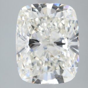 3.14 carat, G colour, VVS2 clarity, Cushion shape, Lab Grown Diamond.