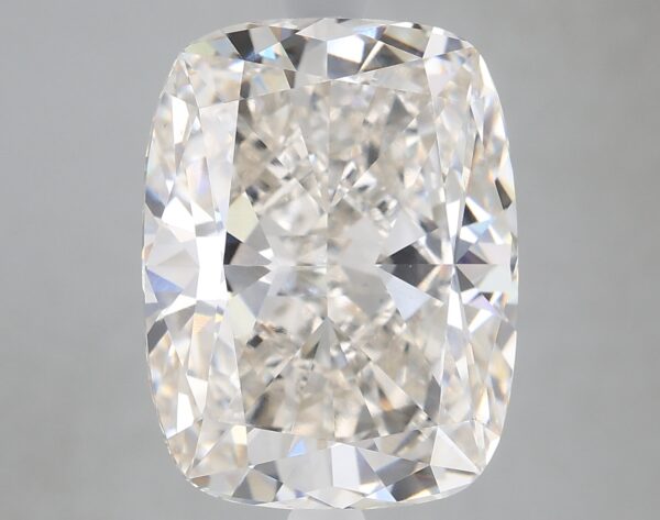 5.64 carat, H colour, VS1 clarity, Cushion shape, Lab Grown Diamond.