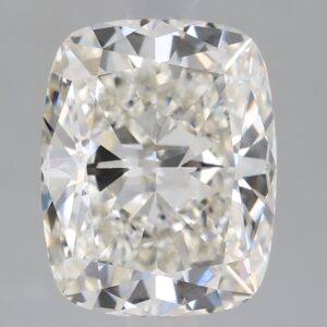 2.06 carat, H colour, VVS2 clarity, Cushion shape, Lab Grown Diamond.
