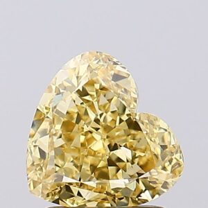 1.44 carat,  colour, VS1 clarity, Heart shape, Lab Grown Diamond.