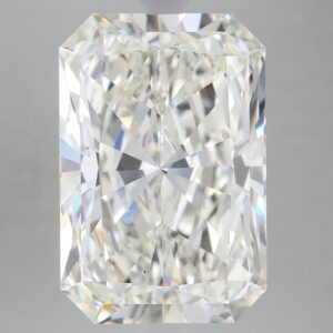 9.13 carat, H colour, VS2 clarity, Radiant shape, Lab Grown Diamond.