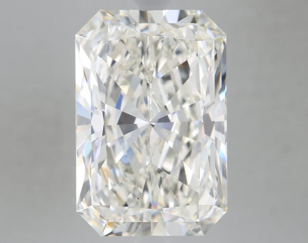 9.13 carat, H colour, VS2 clarity, Radiant shape, Lab Grown Diamond.