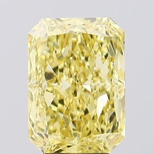 3.97 carat,  colour, SI1 clarity, Radiant shape, Lab Grown Diamond.