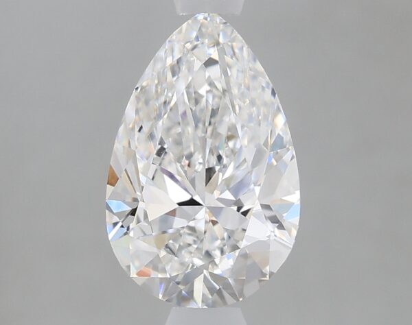 1.15 carat, E colour, VVS1 clarity, Pear shape, Lab Grown Diamond.