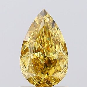 1.29 carat,  colour, VS1 clarity, Pear shape, Lab Grown Diamond.